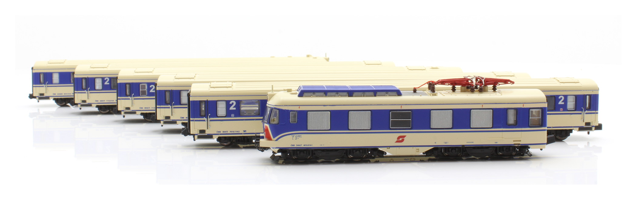 JÄGERNDORFER COLLECTION ÖBB 4010 Jägerndorfer Collection 74110 ÖBB Triebzug Rh 4010 6-tlg Ep.4